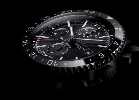 breitling chronoliner blacksteel wrist|New Breitling Chronliner Chrono Black Steel Index Dial .